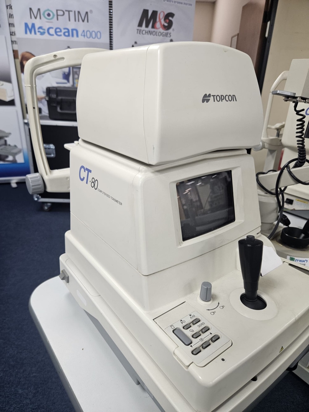 Topcon CT-80 — טונומטר ממוחשב