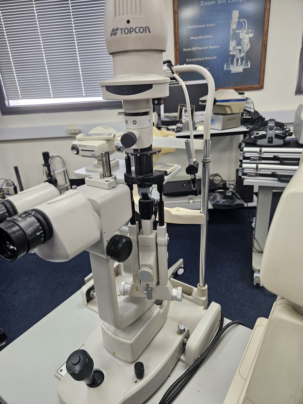 Topcon מנורת סדק — Slit Lamp